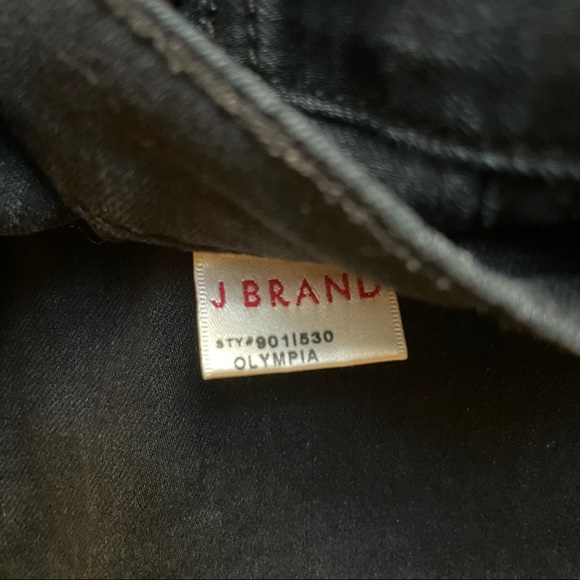 J Brand Olympia Dark Wash Jeggings (Size 28) - Picture 3 of 7